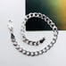 Sterling Silver 5mm 7 3/8 Curb Cuban Link Bracelet
