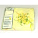 Pacific Twin Sheet Set Fitted and Flat Yellow Orange Floral Nosegay Vintage NOS