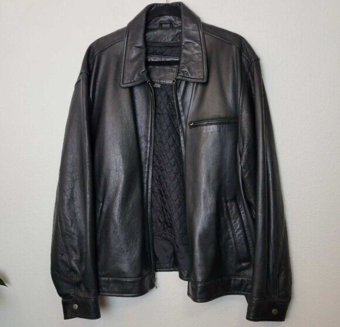American classic leather jacket