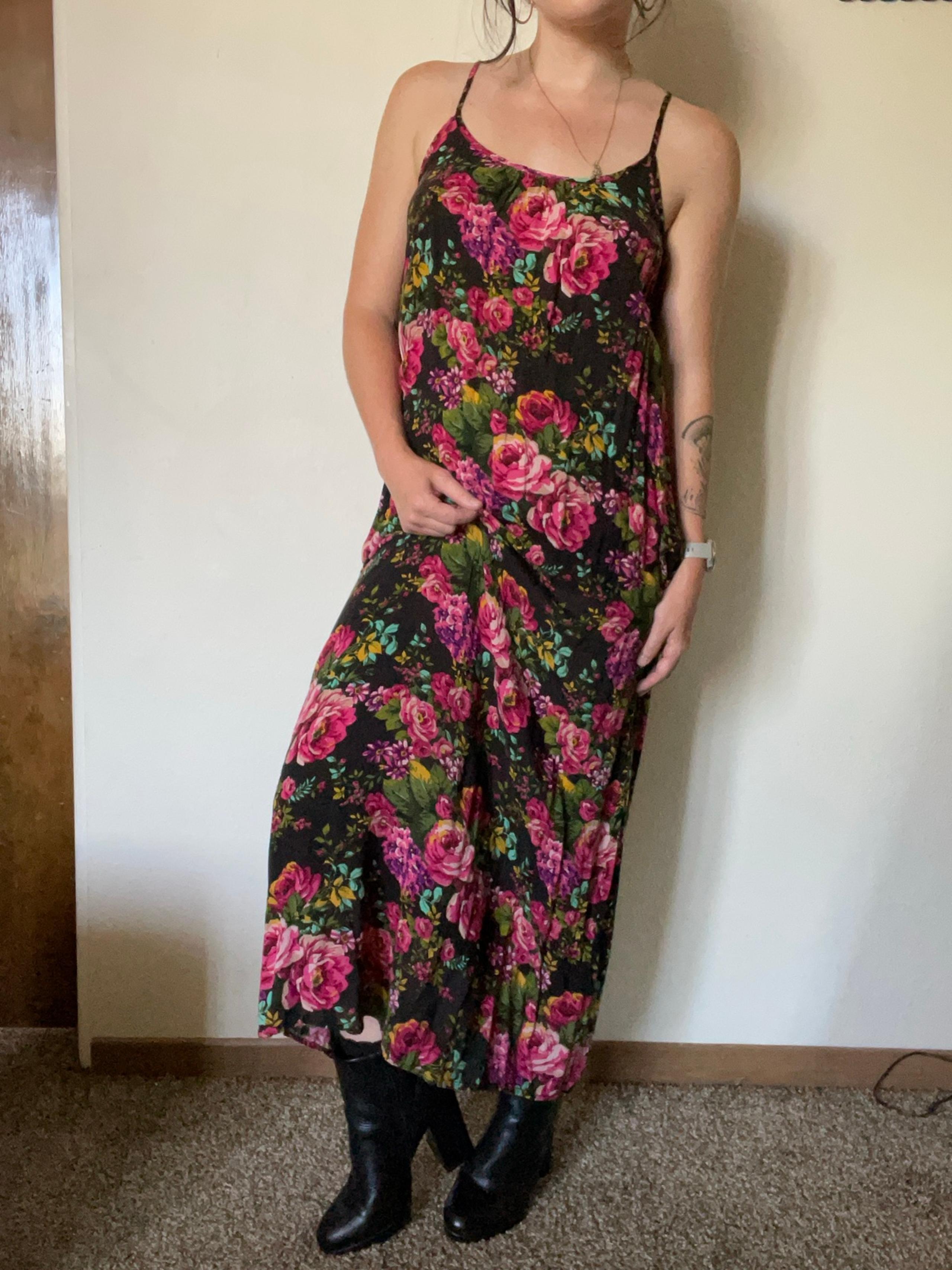 Floral maxi dress