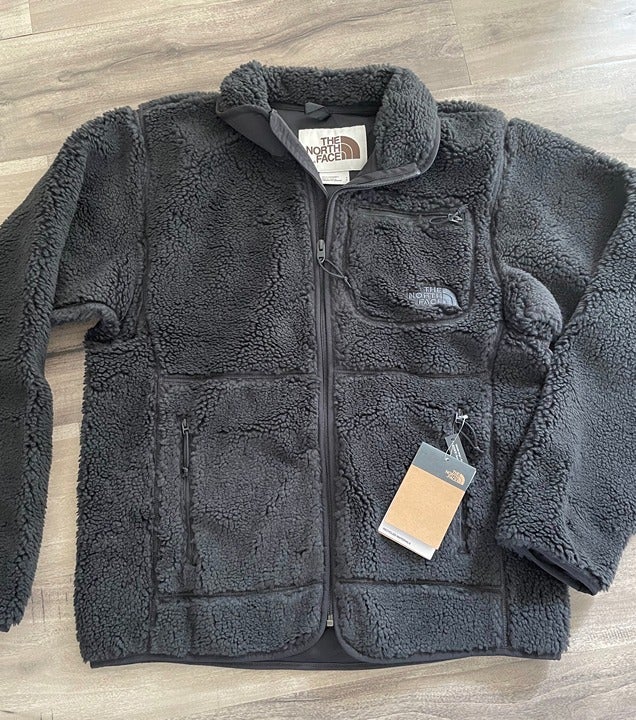 The North Face Extreme Pile Full Zip Jacket in TNF Black S