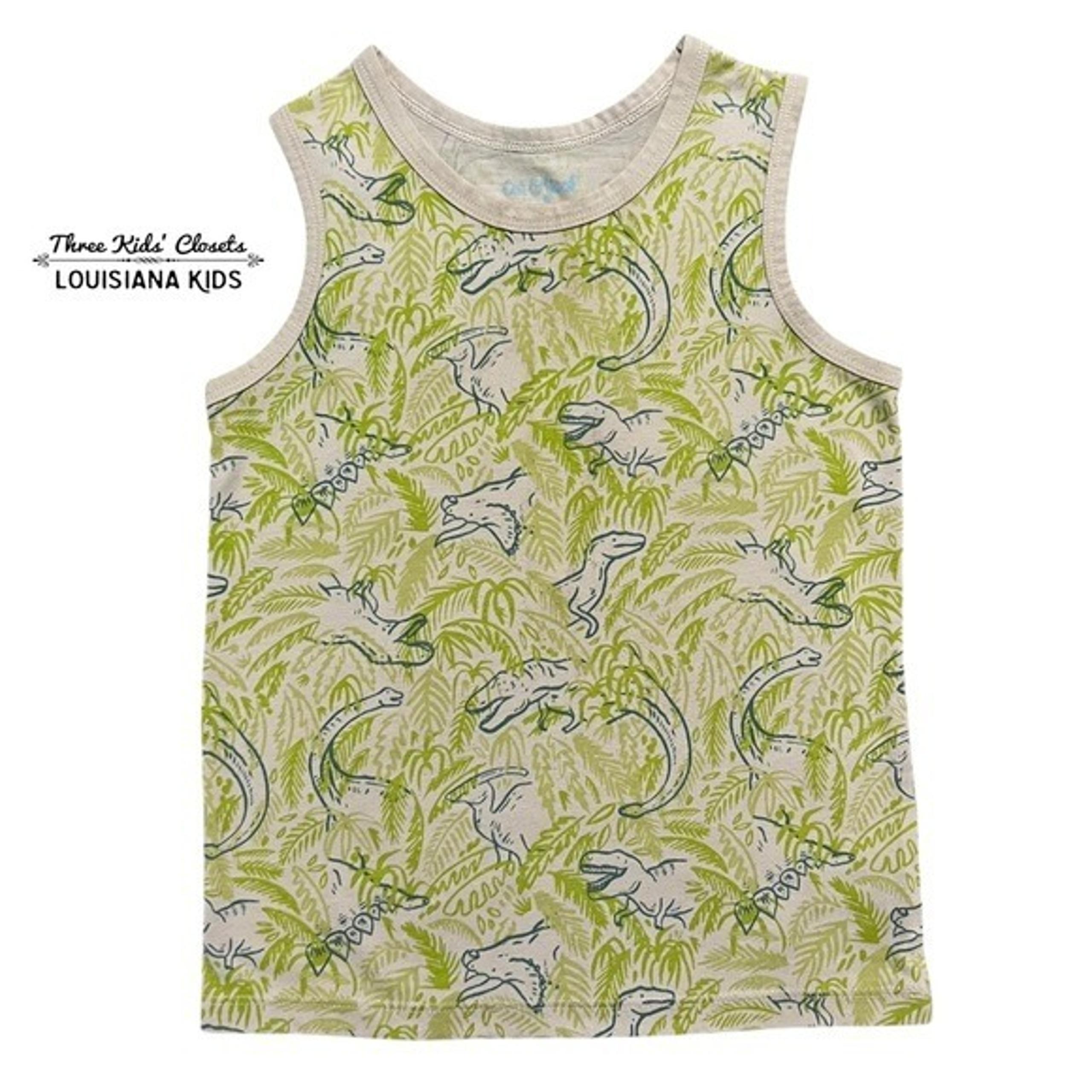 Cat & Jack 4T Green Dinosaur Tank Top