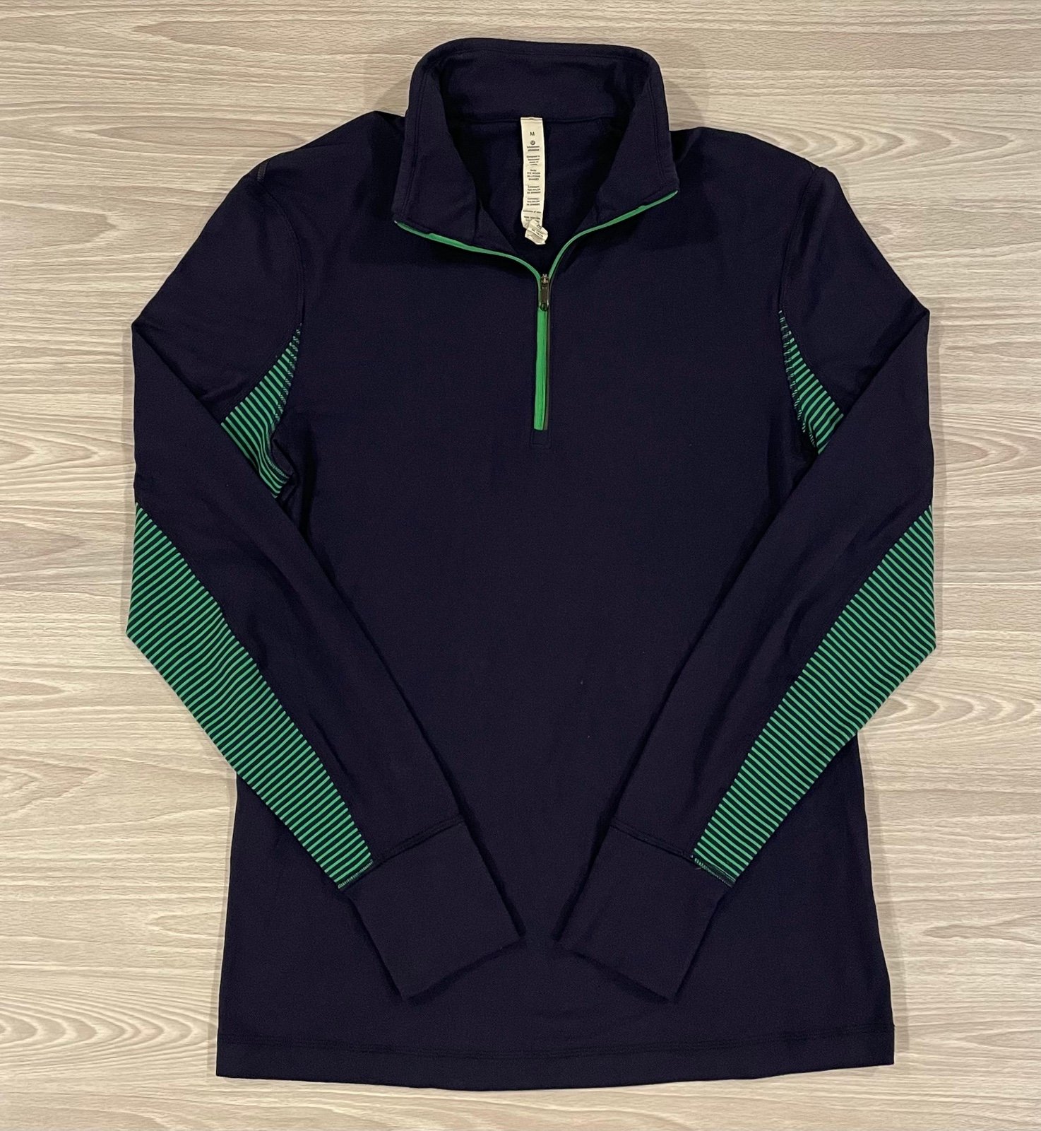 Lululemon 1/4 Zip Pullover Performance Running Long Sleeve Men’s Size Medium