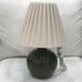 Ribbed Ceramic Table Lamp Green/Oatmeal - Hearth & Hand™ with Magnolia