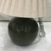 Ribbed Ceramic Table Lamp Green/Oatmeal - Hearth & Hand™ with Magnolia