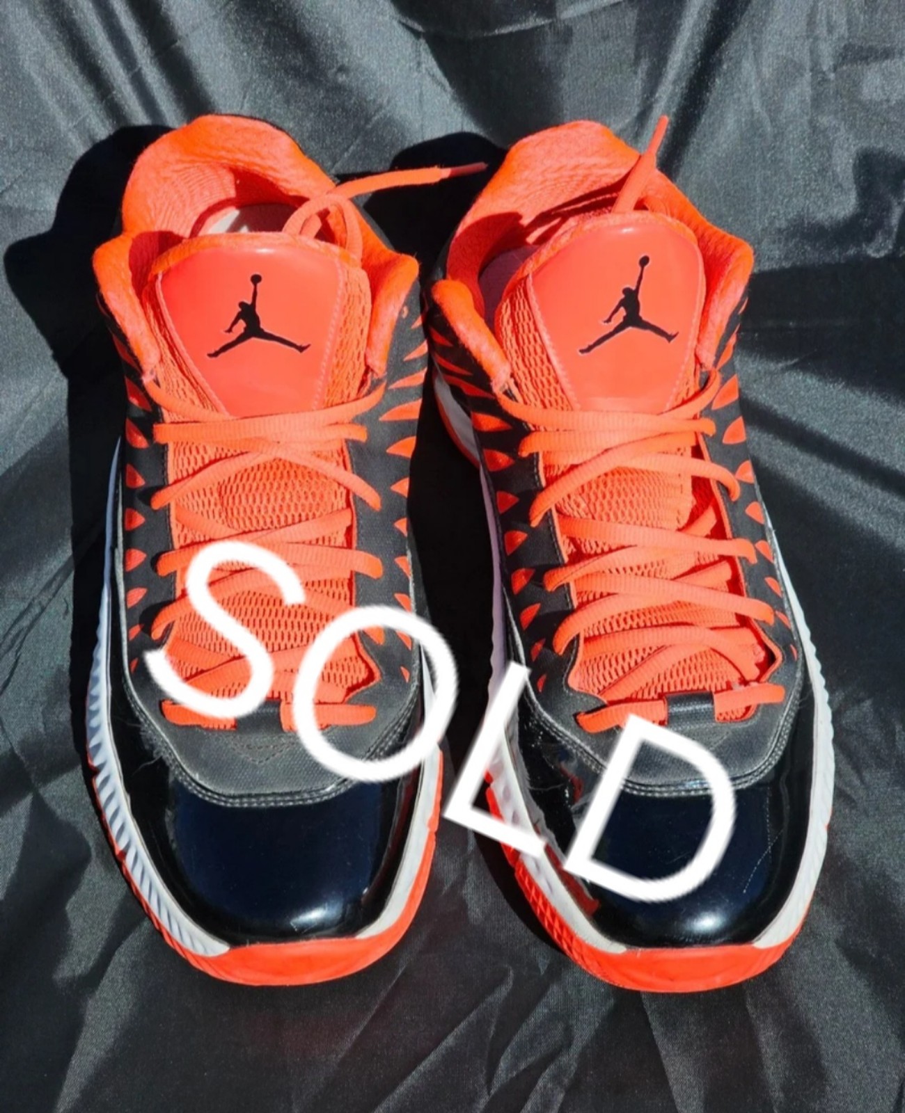 Jordan RARE SuperFly Low Black Patent is SOLD