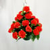 Red Hanging Basket for Shepherds Hook