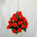 Red Hanging Basket for Shepherds Hook