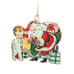 Abbott Collection 37-IMPRINT-043 Santa with Boy Ornament BNWT 1 LEFT