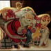 Abbott Collection 37-IMPRINT-043 Santa with Boy Ornament BNWT 1 LEFT