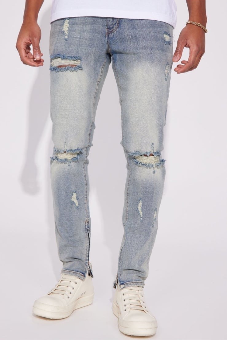 Terren Skinny Jeans - Medium Wash