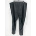 Anne Klein Womens Faux Leather Pants 3x Black High Rise Ankle NWT