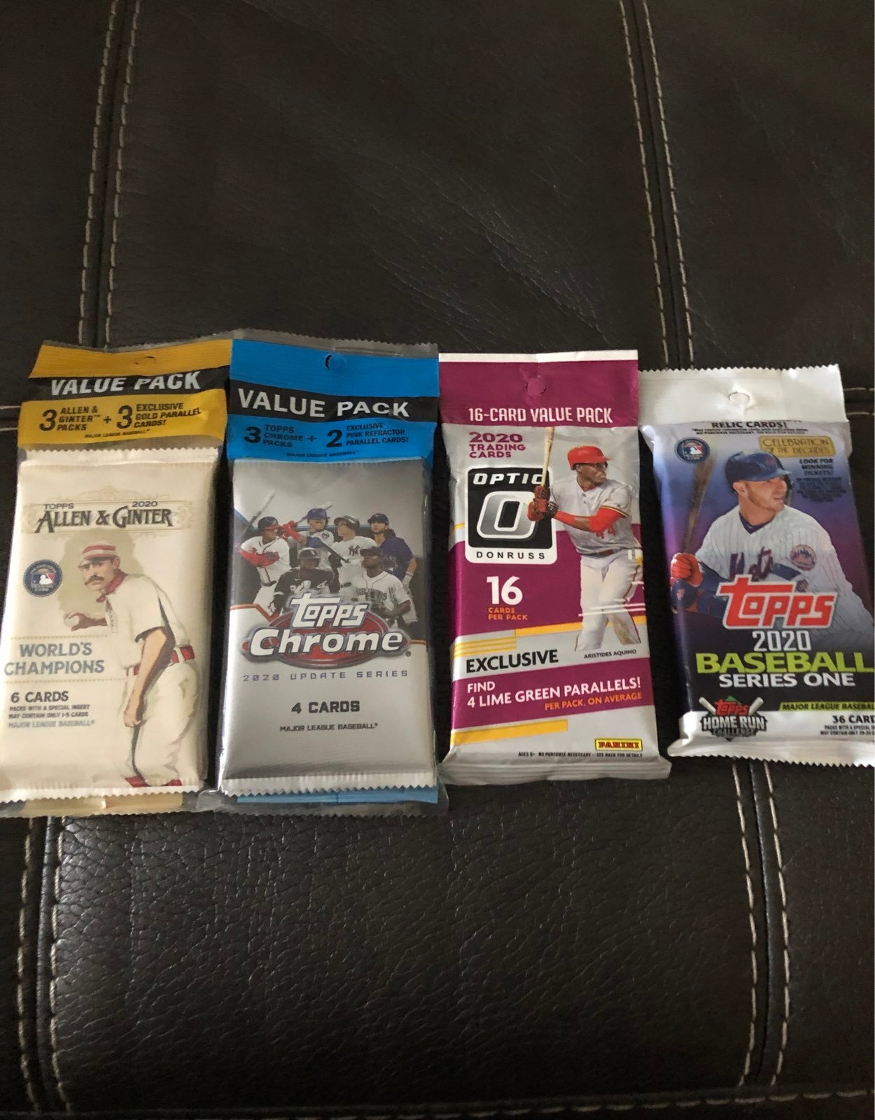 Baseball sealed 2020 Packs