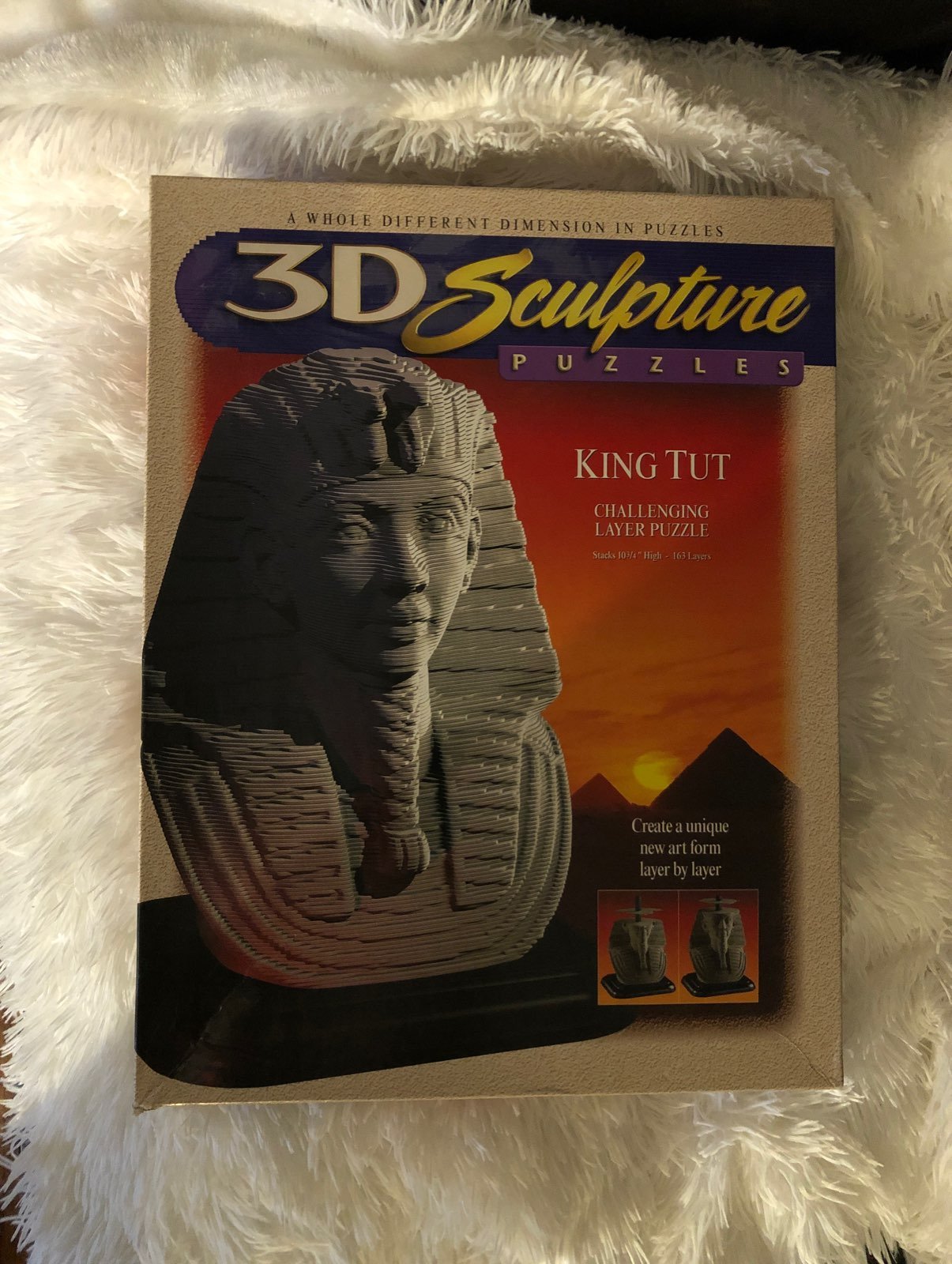 3D Sculpture King Tut Puzzle