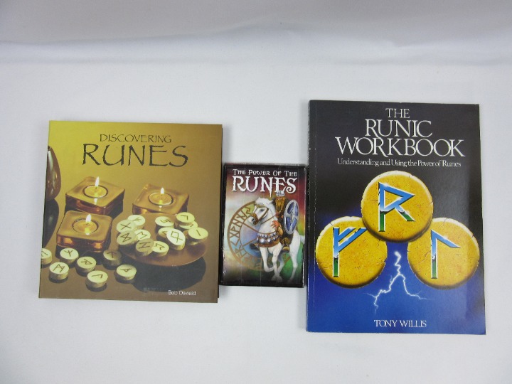 The Power of the Runes by Voenix & The Runic Workbook Discovering the Runes