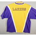 Vintage 1990's Champion LA Lakers Shooting Shirt Made In USA Mens XXL