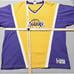 Vintage 1990's Champion LA Lakers Shooting Shirt Made In USA Mens XXL
