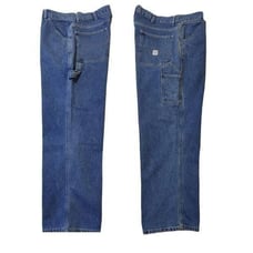 Men's Adirondack Vintage Carpenter Jeans Med Wash Sz 38/30
