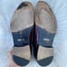 Mezlan eel skin derby shoes 8