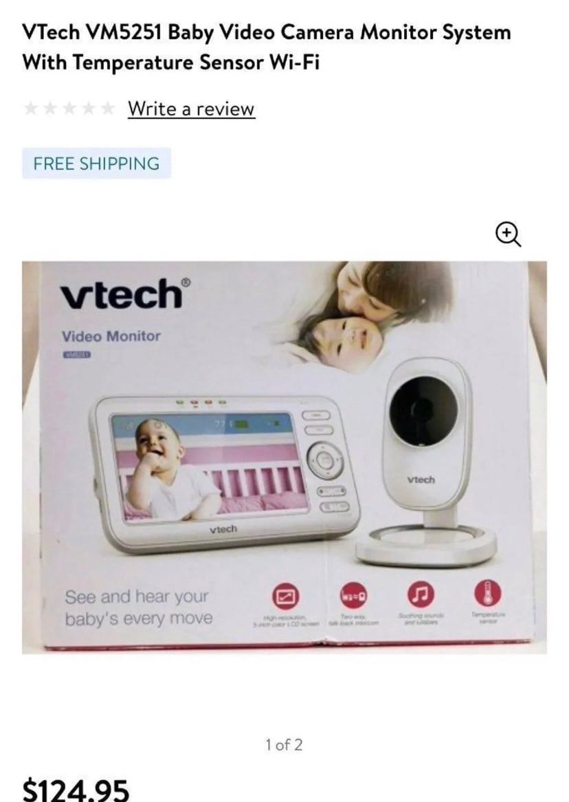 *** V-TECH BABY MONITOR**