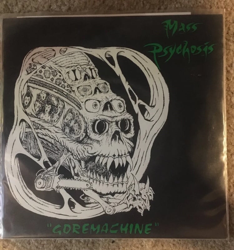 EXTERMINANCE/MASS PSYCHOSIS Split 7 ‘Vomiting The Trinity’ + ‘Goremachine’
