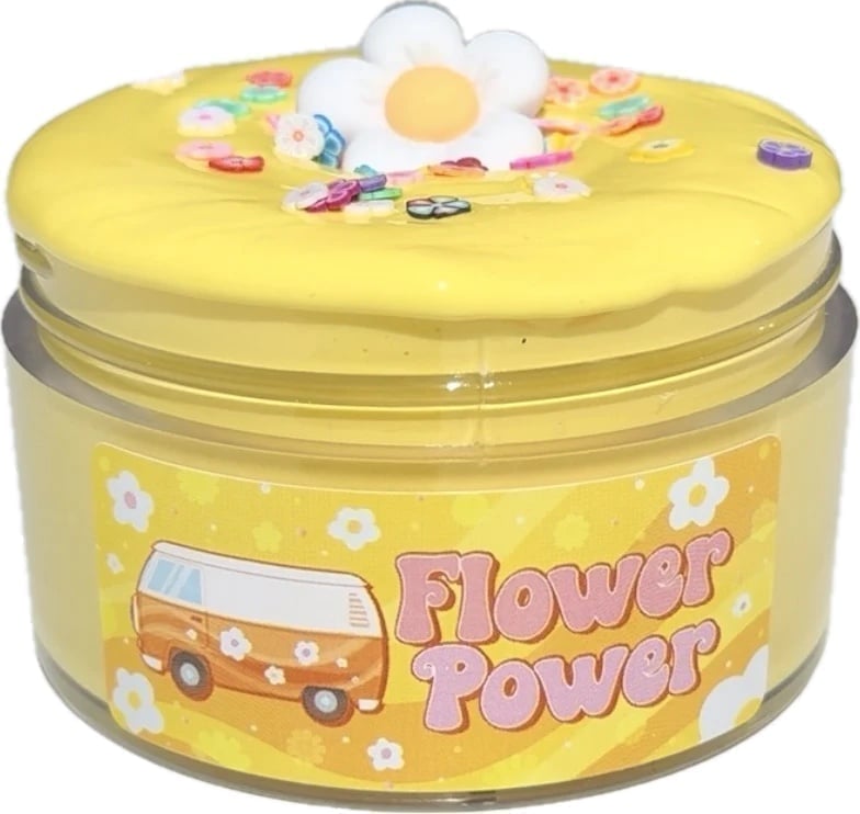 Pilot Slime Flower Power Thick Yellow Slime