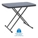 Folding Table Small Camping 19.5” L x 30” W x 28 H