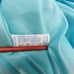 Vintage 70s Vanity Fair Knee Length Nylon Robe S Blue Lace Button Housedress USA