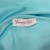 Vintage 70s Vanity Fair Knee Length Nylon Robe S Blue Lace Button Housedress USA