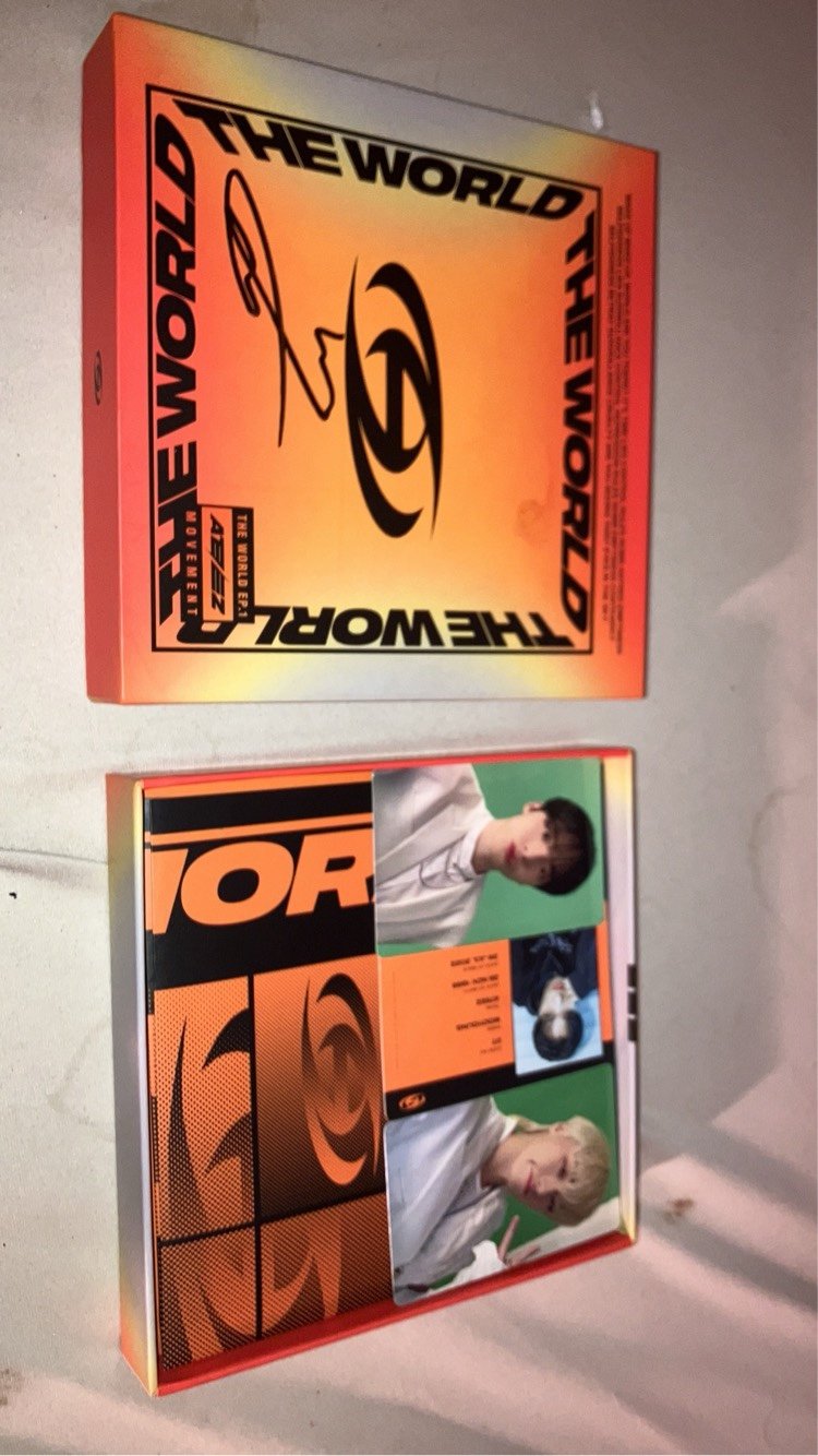 Ateez SIGNED wooyoung album