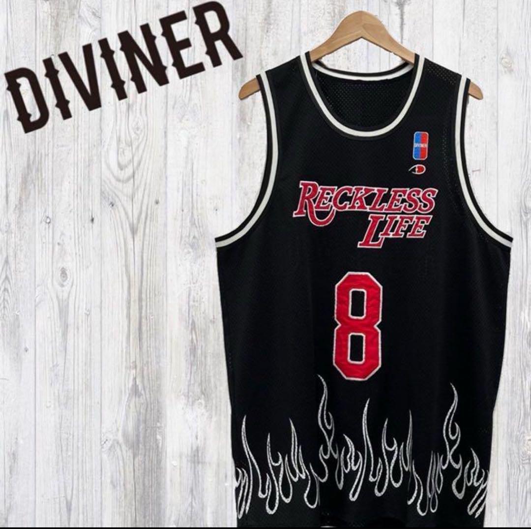 DIVINER Tank Top - Fire Pattern