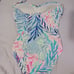 Lilly Pulitzer 138 Size 12 Flamenco One Piece Swimsuit Kaleidoscope Coral EUC