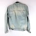 Angelo Litrico Mens Denim Jacket Vintage Retro Trucker Light Wash Cotton S