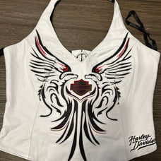 Harley Davidson leather halter size small