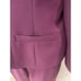 Kasper Burgundy Four Button Closure 2 Pcs Pant Suit Size 12