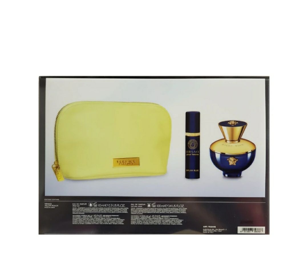 Versace Pour Femme Dylan Blue Gift Set f