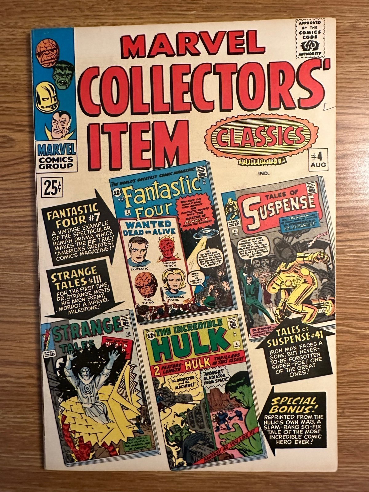 Marvel Collectors Item Classics #4