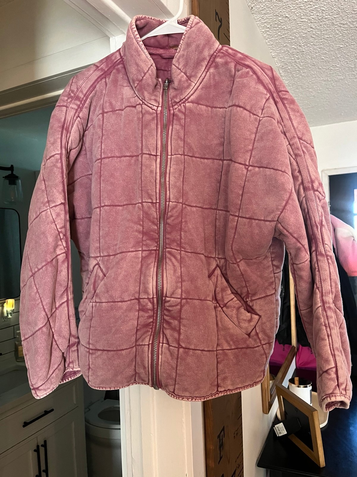 Free People Dolman Quilted Knit Jacket