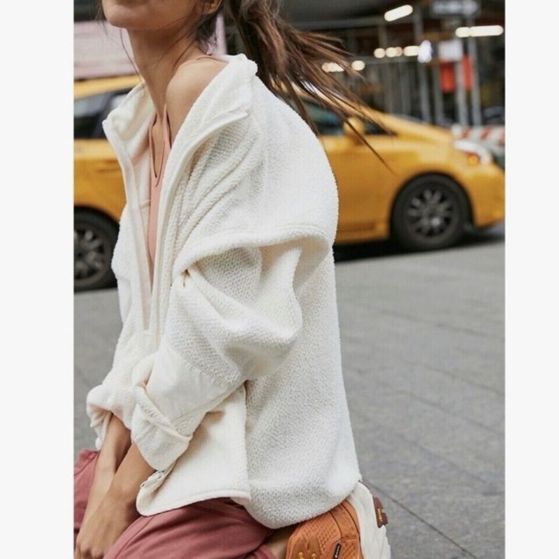 NWT Free People Movement Ziggy Up Fleece Jacket