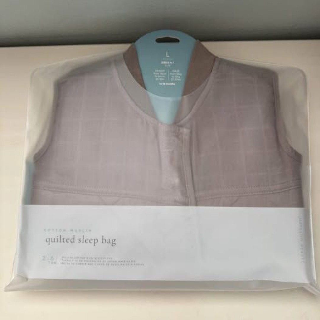 Little Unicorn 12-18 Month Quilted Sleep Sack 2.6 TOG | Mocha