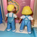 1993 loving family dollhouse blonde kids girl boy
