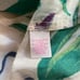 Victoria Secret Silk Cotton Beach Cover Up Kimono Robe Floral Fringe, Size Large