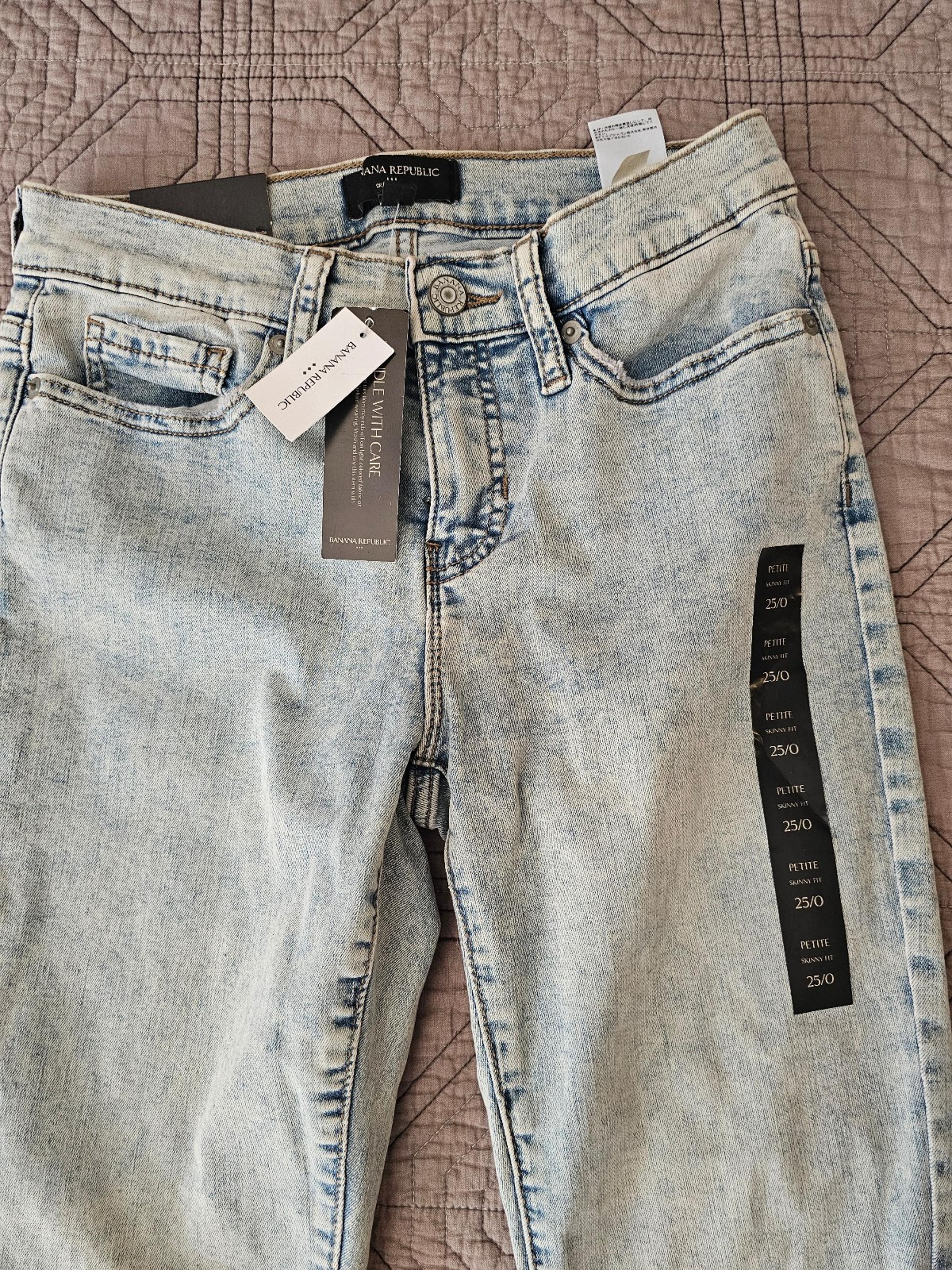 Banana Republic Skinny Jeans NWT 25 Petite