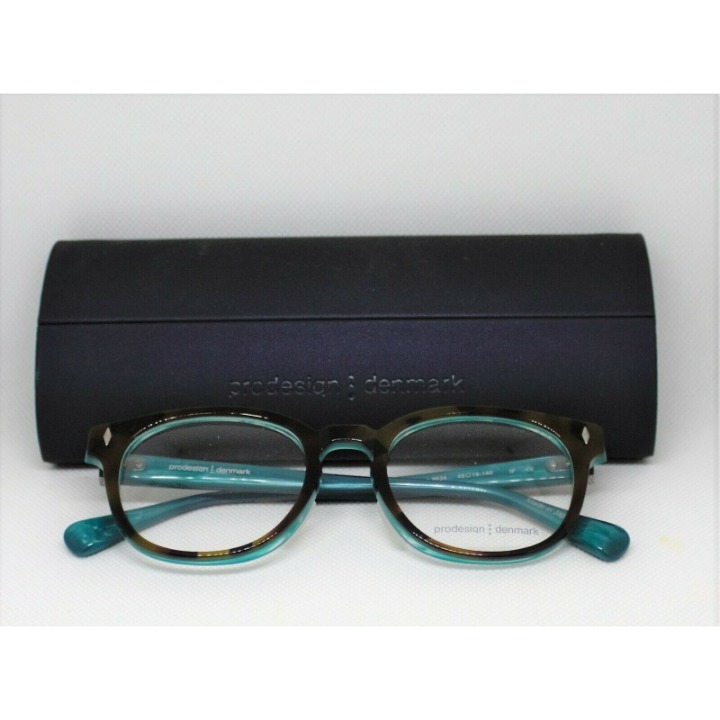 Prodesign denmark Eyeglasses 4679 comfort nose pads Olive-Green Dark 48-19