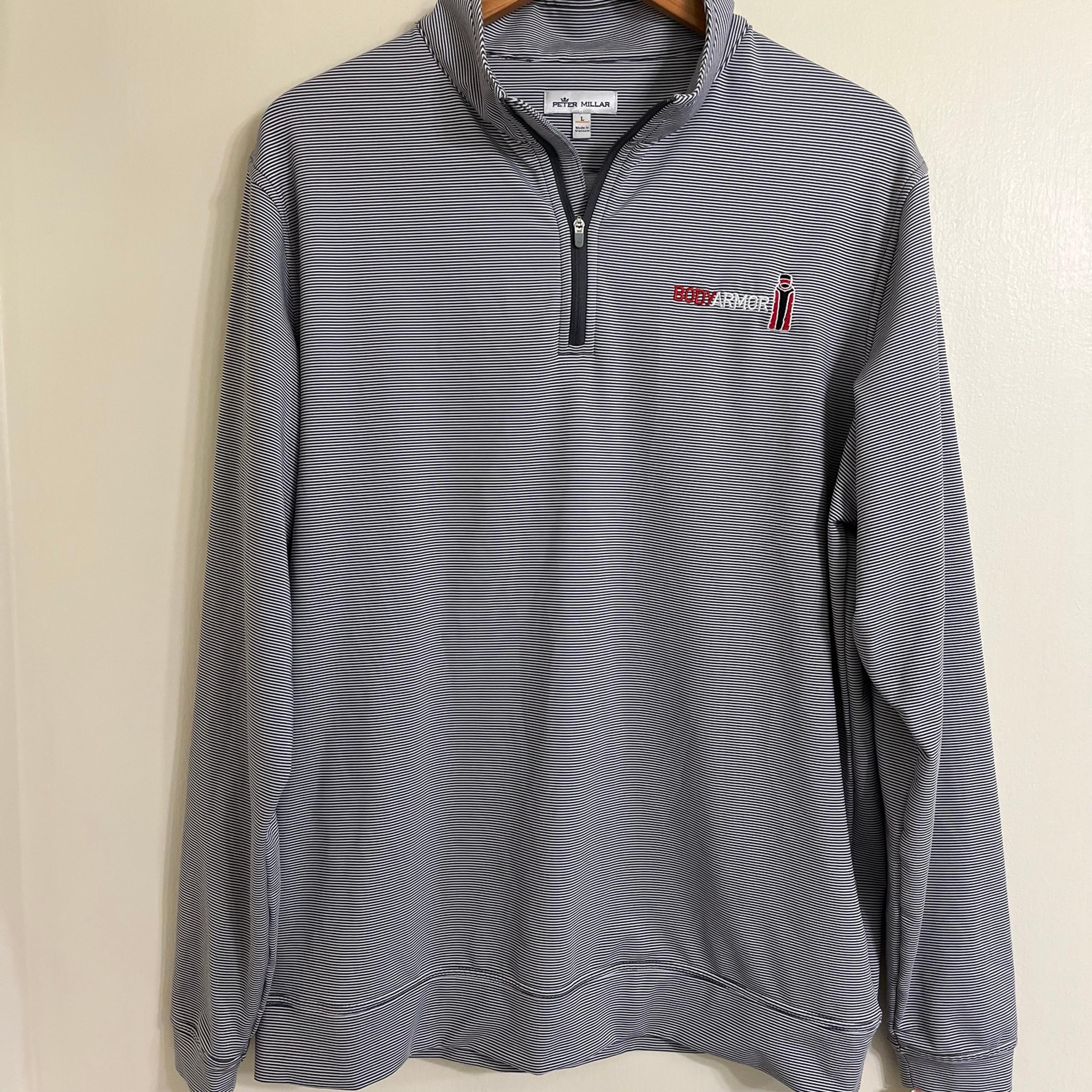 Peter Millar quarter zip pullover men’s large