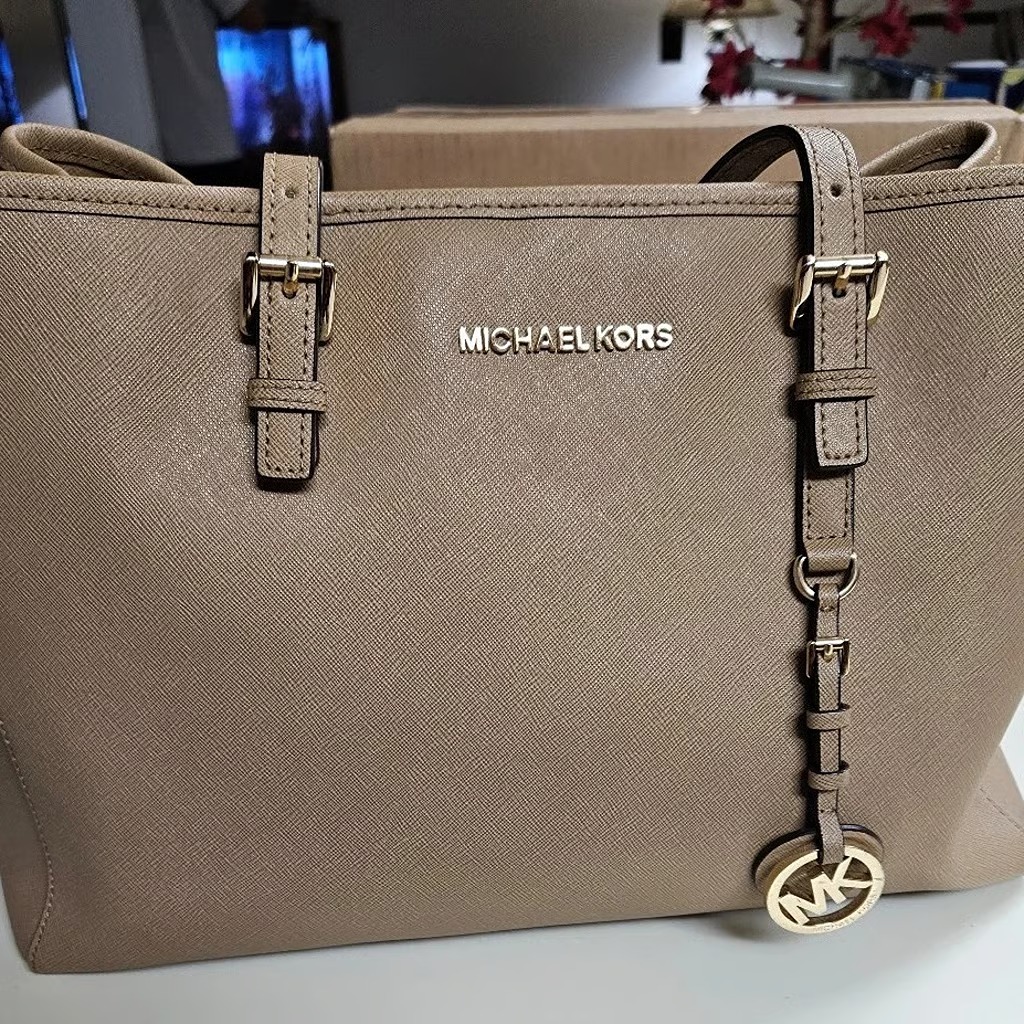 Michael Kors Large Leather Tote Bag