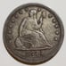 1856 Liberty Seated Quarter