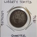 1856 Liberty Seated Quarter