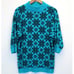 VTG 80s Sweater Womens Size 18 Mock Neck Snowflakes Made In USA Preppy Eclectic