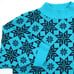 VTG 80s Sweater Womens Size 18 Mock Neck Snowflakes Made In USA Preppy Eclectic